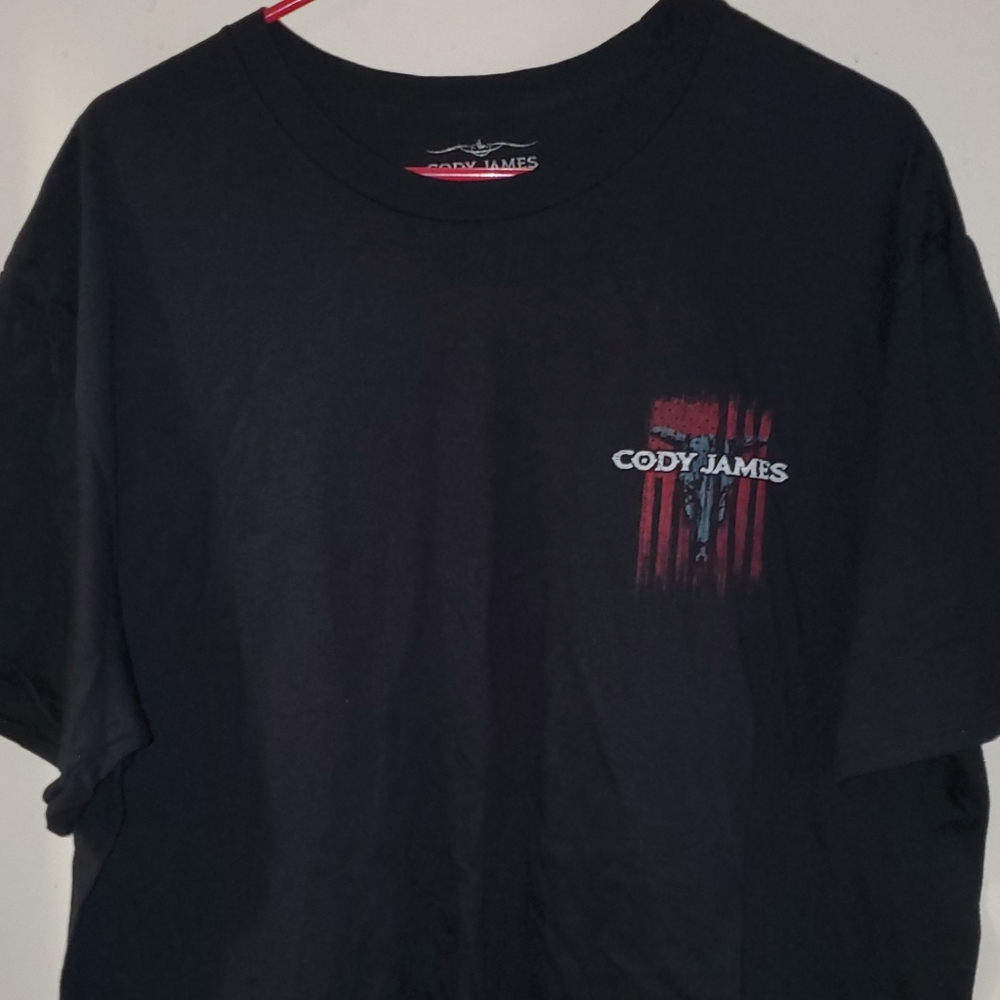 Cody James Short Sleeve T Shirt Men's Size XL Black